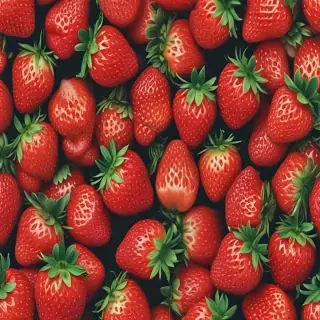 strawberry background aesthetic