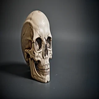 skeleton head photo