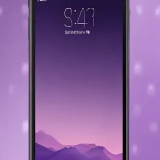purple lockscreen