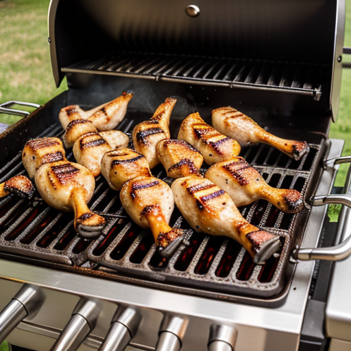 how to grill chicken drumsticks on gas grill