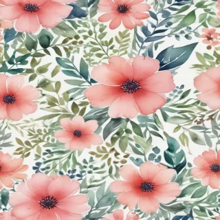 watercolor flower background