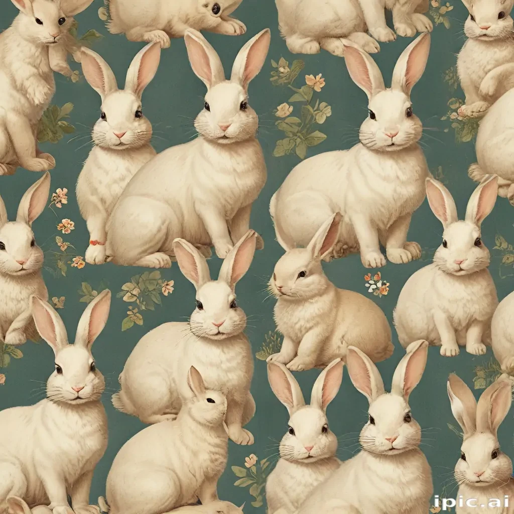 vintage bunnies