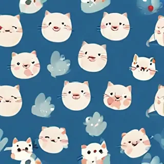 cute blue background