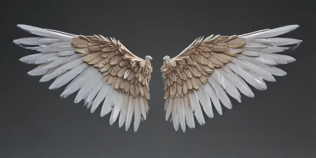 angel wings transparent background