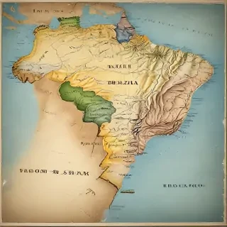 brazil map