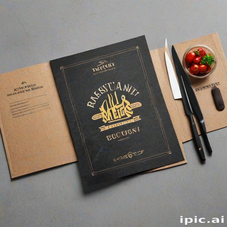 restaurant menu mockup free
