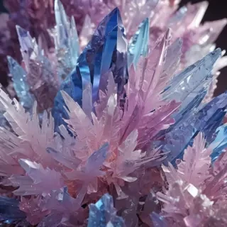 crystals background