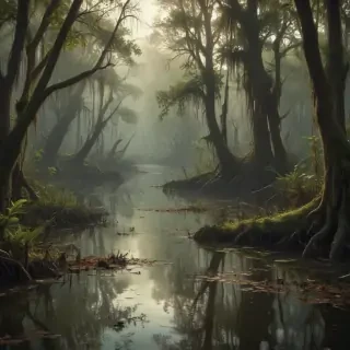 swamp background