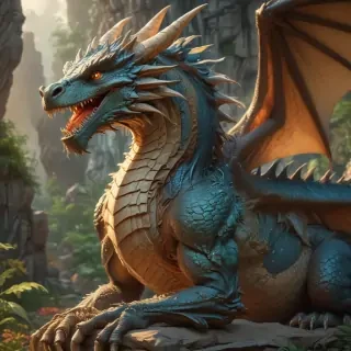 cartoon dragons