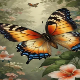 aesthetic butterfly wallpaper