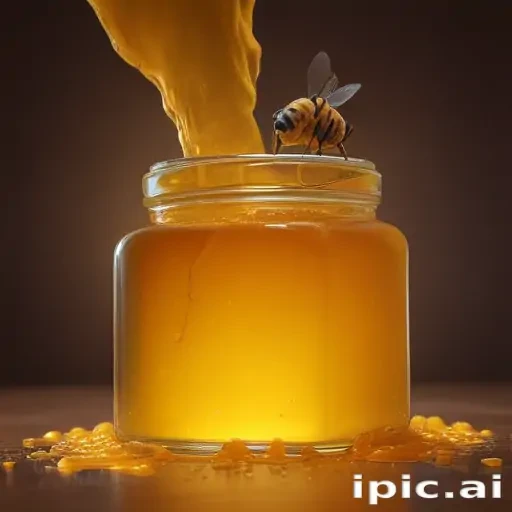 honey background