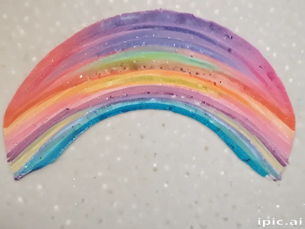 rainbow back round