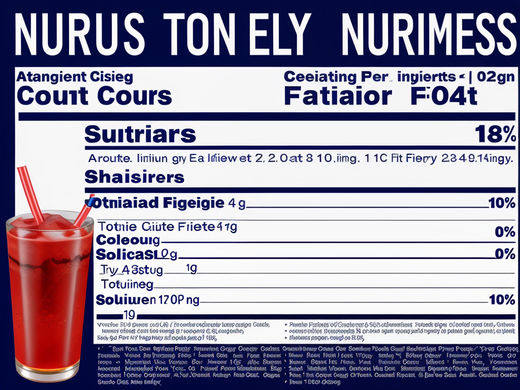 celsius energy drink nutrition facts