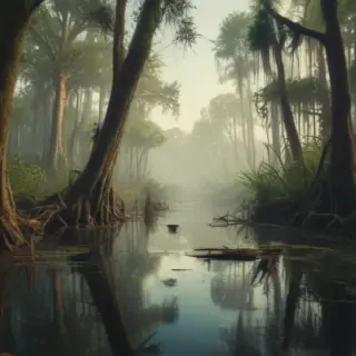 swamp background