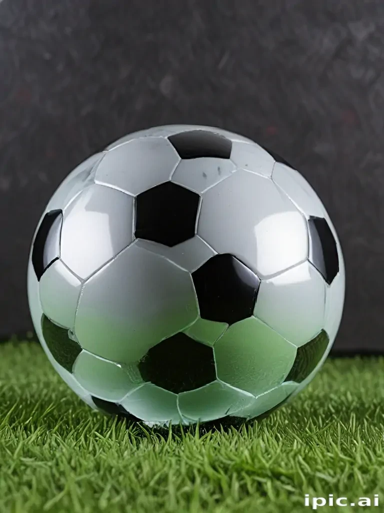 transparent soccer ball