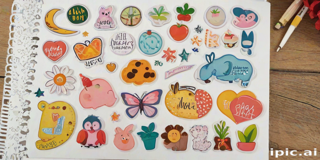 online scrapbook stickers