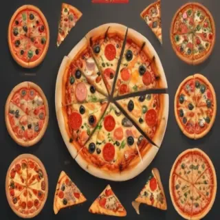 transparent pizza clipart