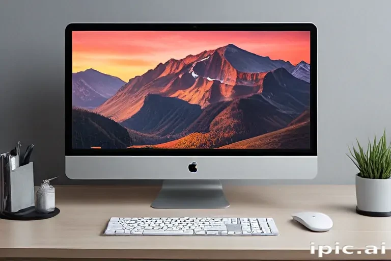 pc screen mockup