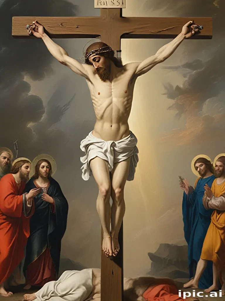 christ on the cross image