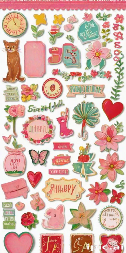 online scrapbook stickers
