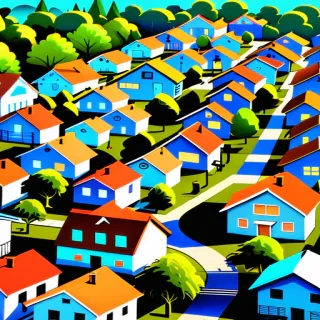 neighborhood background