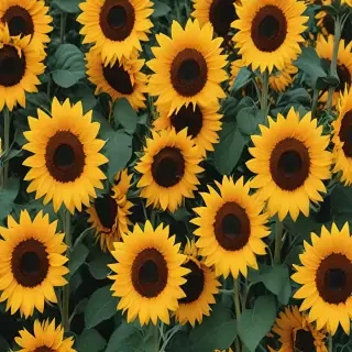 sunflowers aesthetic