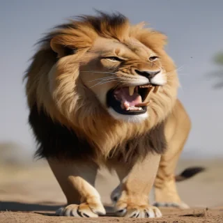lion roar png