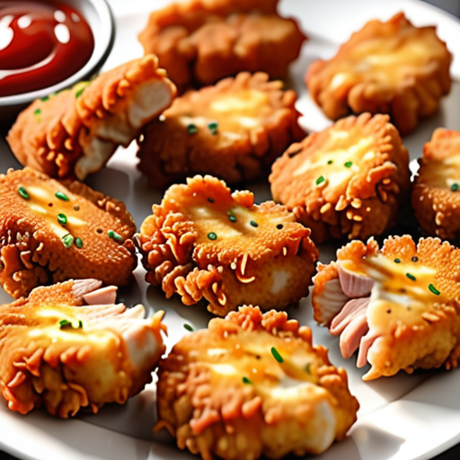 chicken nuggets from ground chicken