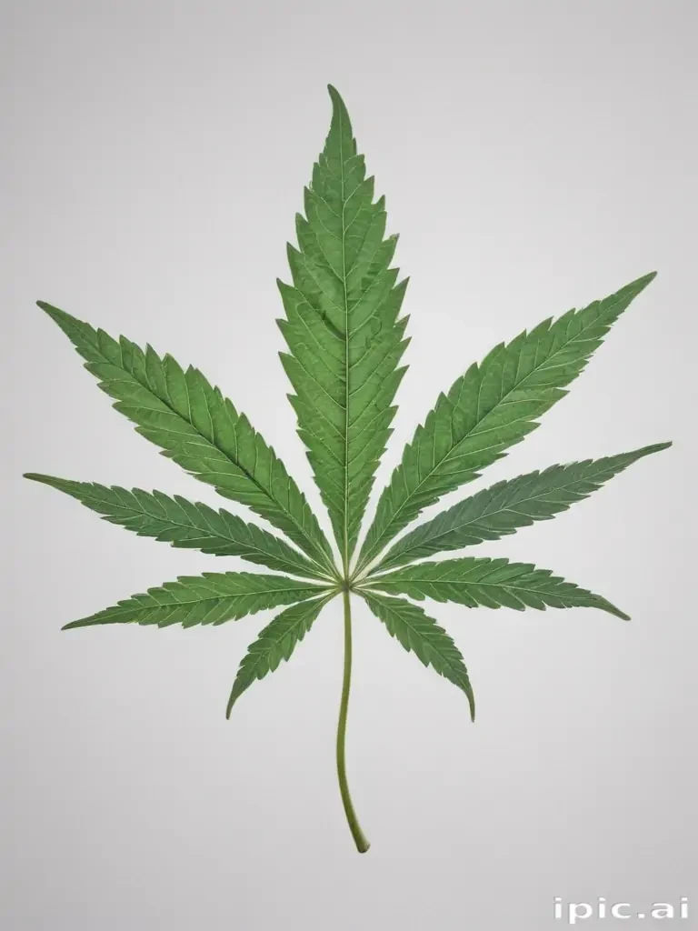 marijuana leaf transparent background