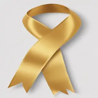 gold ribbon png