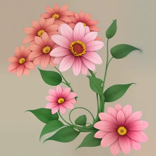 flower png cartoon