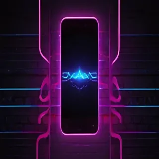 4k neon phone wallpaper