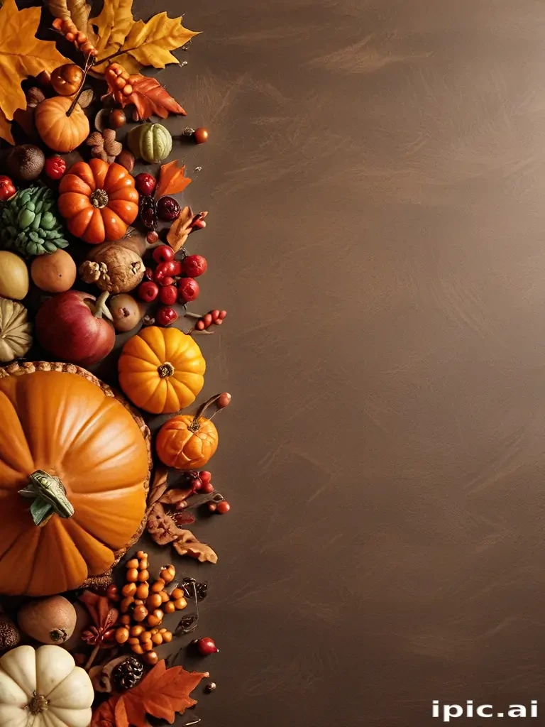 thanksgiving background aesthetic