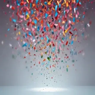 confetti vector