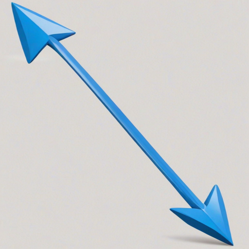 blue arrow png