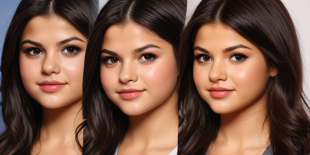 selena gomez before plastic surgery