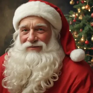 vintage santa images free