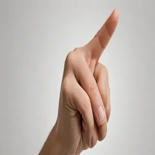 pointing finger png
