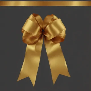 gold ribbon png