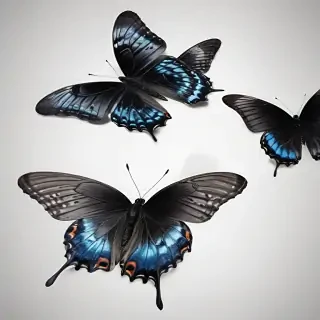 black butterfly png