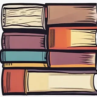 stack of books clipart