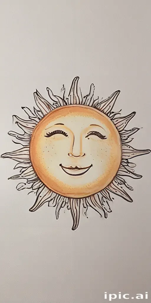 sun doodle
