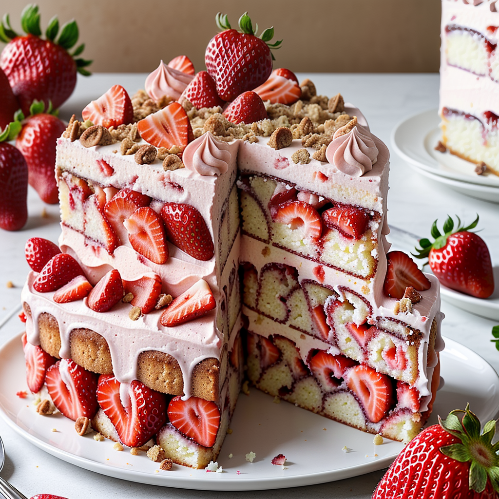 strawberry crunch cake near me