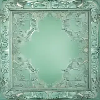 mint green background