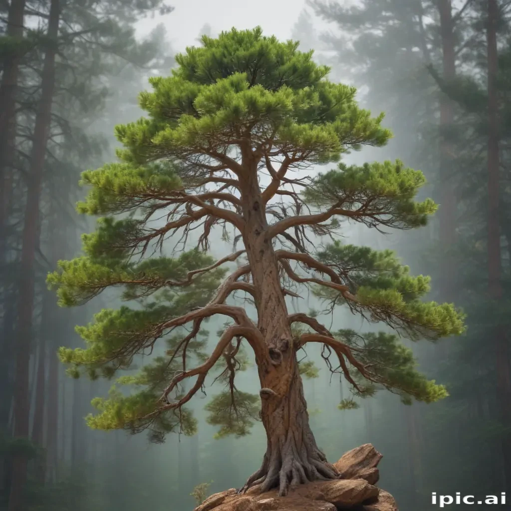 pine tree transparent