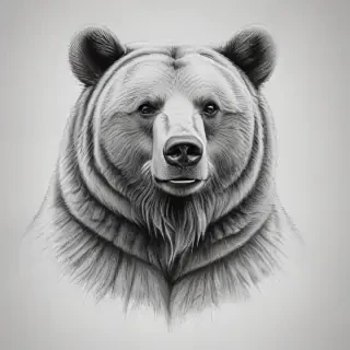 bear drawing