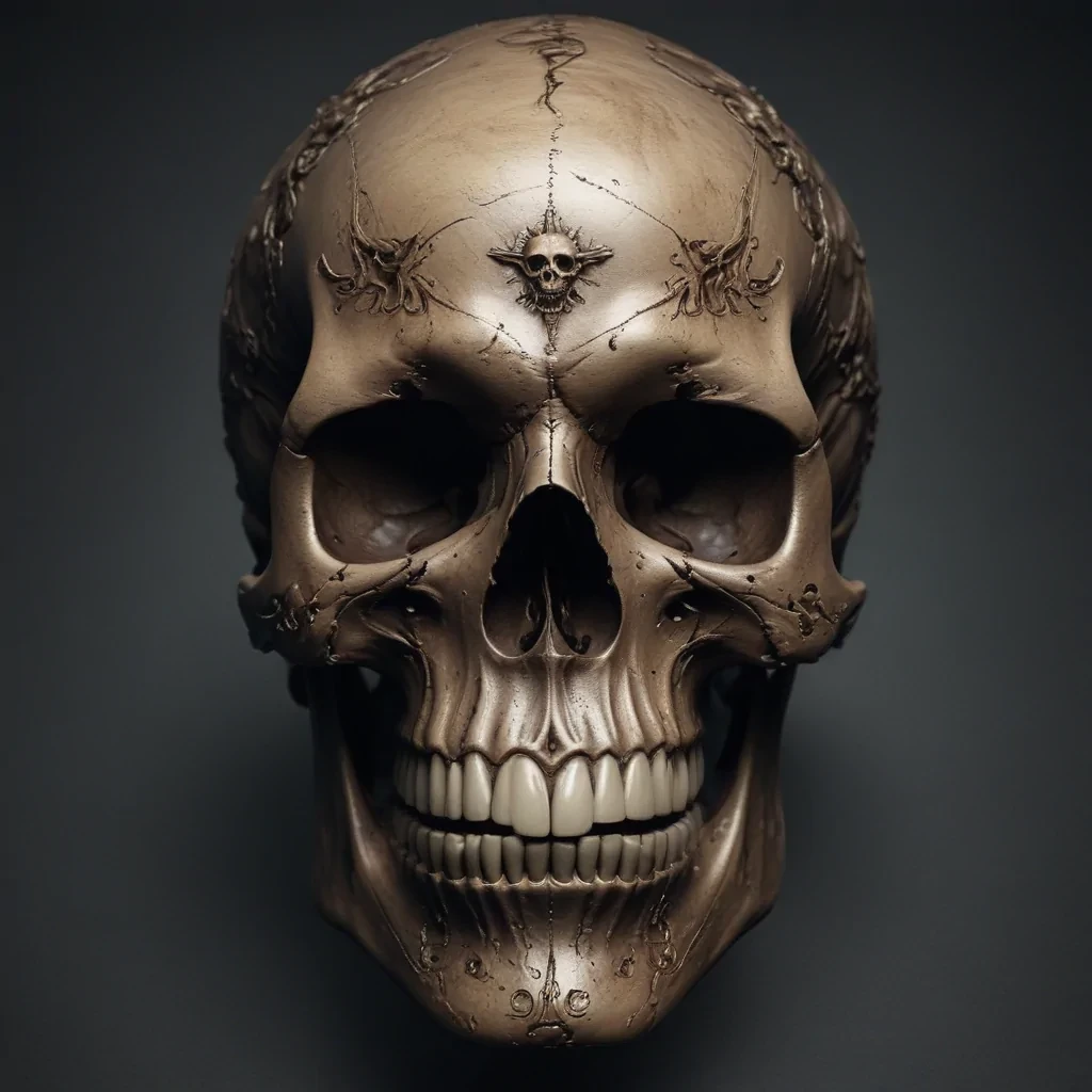 skull phone wallpaper