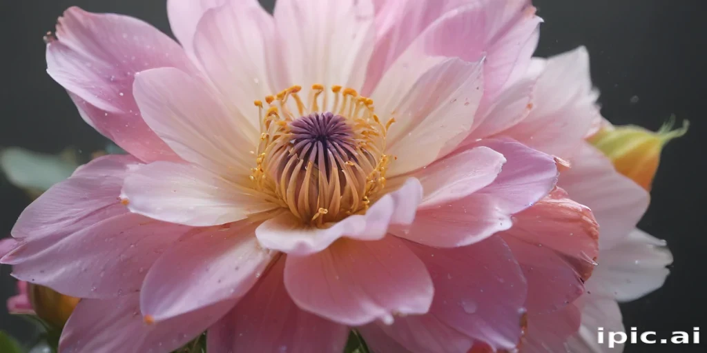 transparent flower background