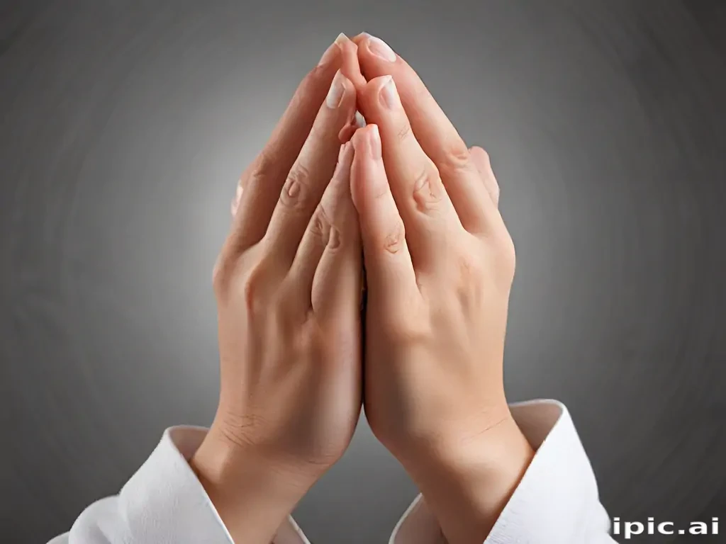 prayer hands png