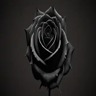 black rose png